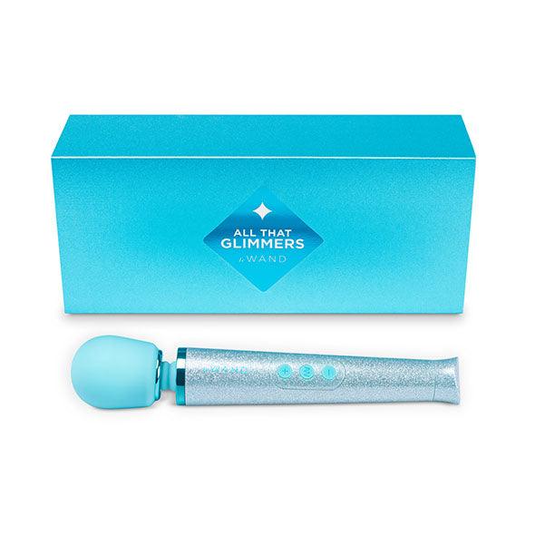 Le Wand - Petite All That Glimmers Rechargeable Vibrating Massager Blue