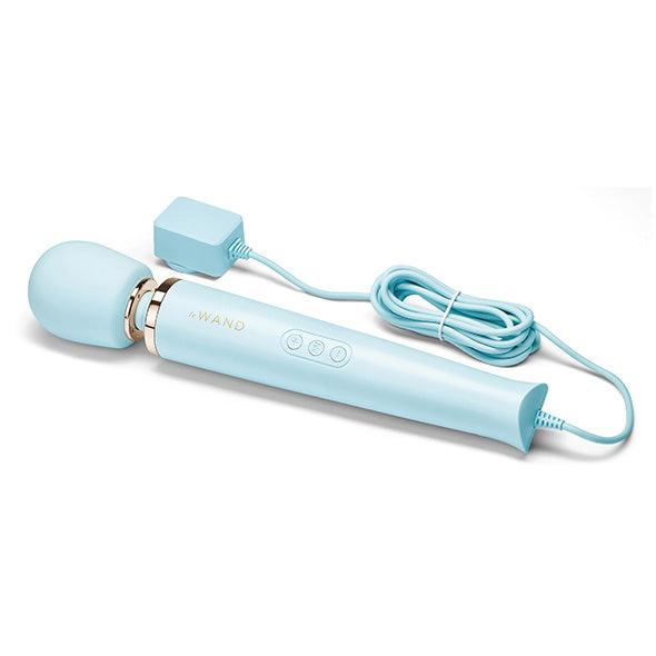 Le Wand - Powerful Plug-In Vibrating Massager Sky Blue