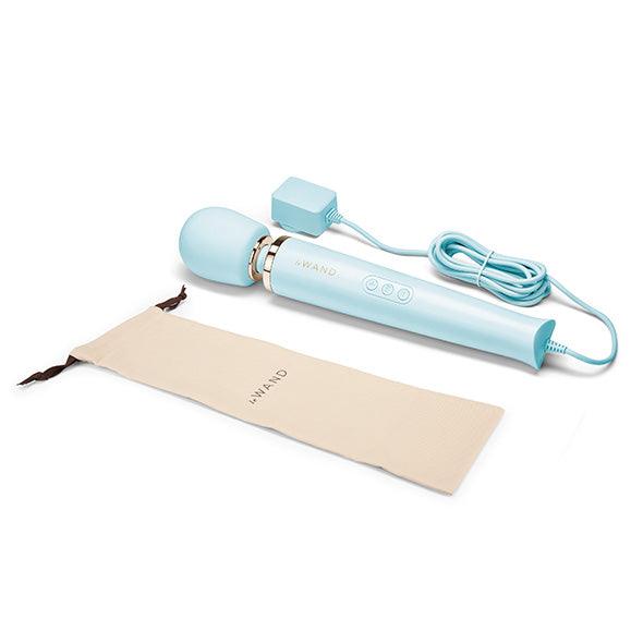 Le Wand - Powerful Plug-In Vibrating Massager Sky Blue