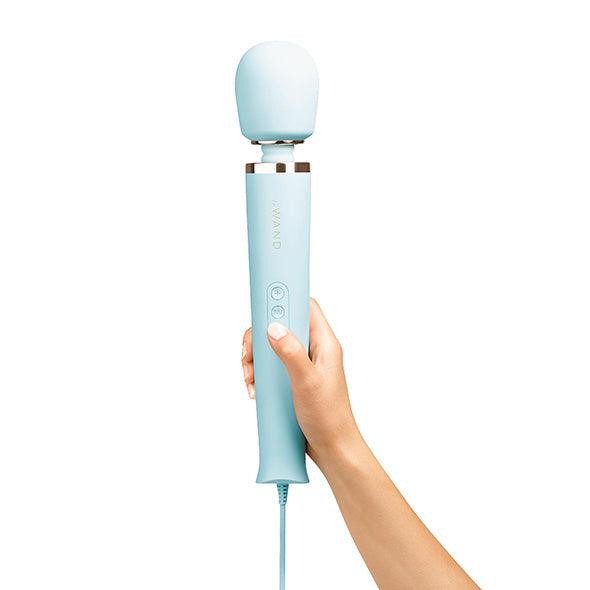 Le Wand - Powerful Plug-In Vibrating Massager Sky Blue