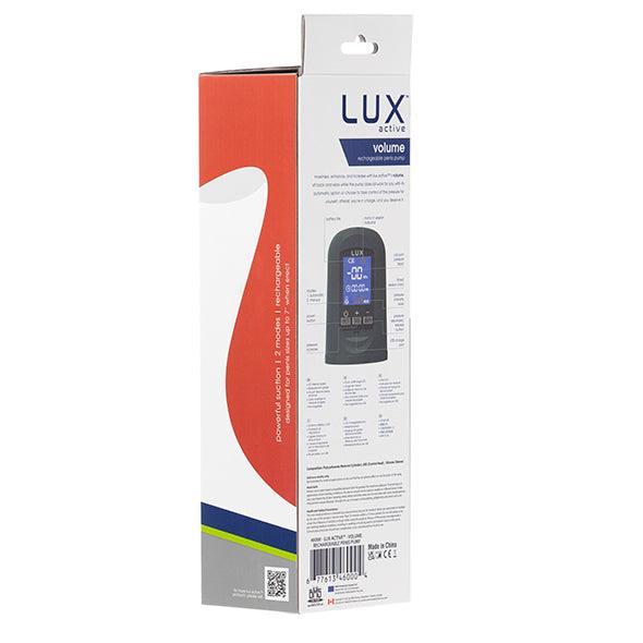 Lux Active - Volume Rechargeable Penis Pump