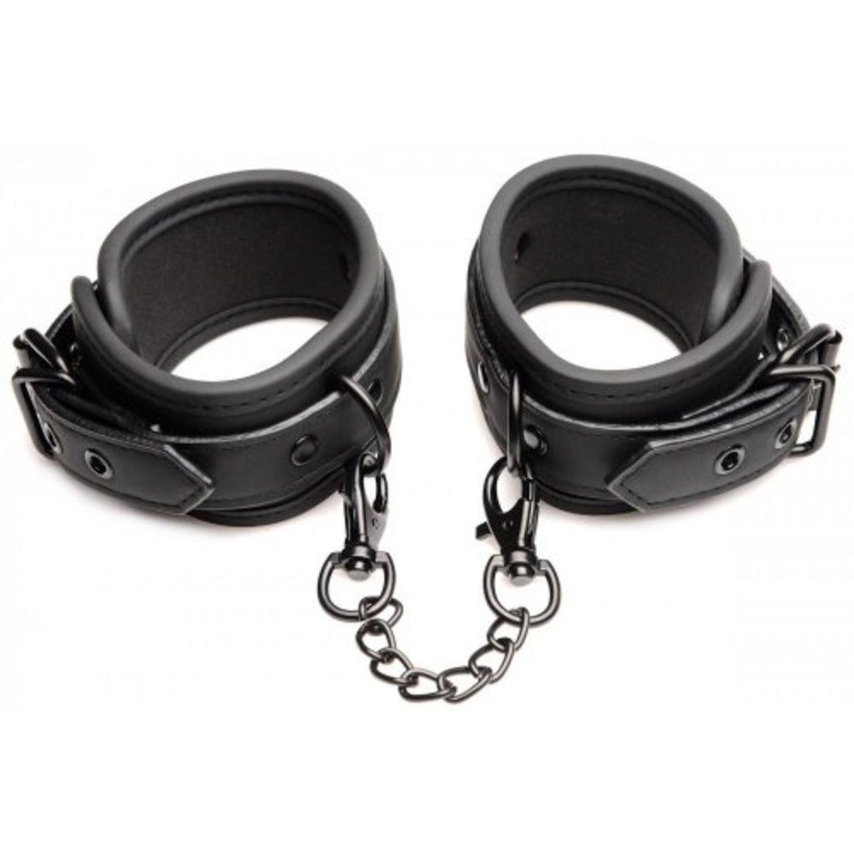 Master Series Master of Kink 10 Piece Deluxe Bondage Set Black