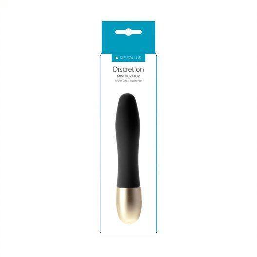 Me You Us Discretion Bullet Vibrator Black