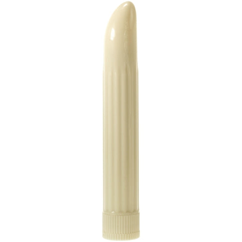 Me You Us Sensuous Ribbed Vibrator Ivory White