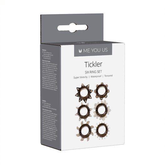 Me You Us Tickler Set Textured Ring Smoke