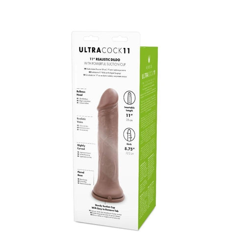 Me You Us Ultra Cock 11 Caramel Realistic Dildo