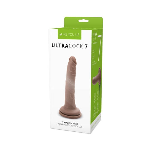 Me You Us Ultra Cock 7 Caramel Realistic Dildo