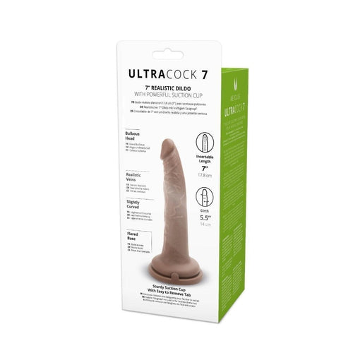 Me You Us Ultra Cock 7 Caramel Realistic Dildo