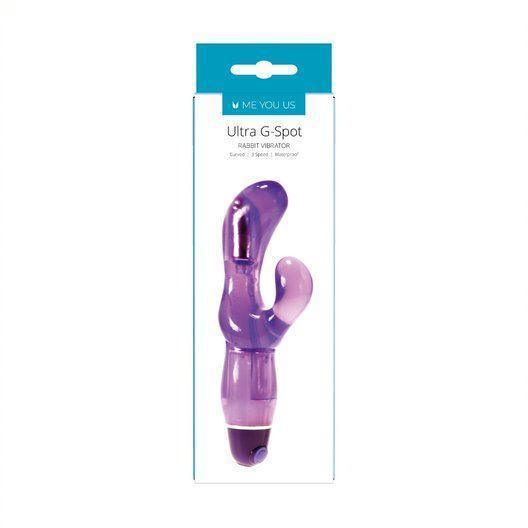 Me You Us Ultra G G-Spot Vibrator Rabbit Vibrator Purple