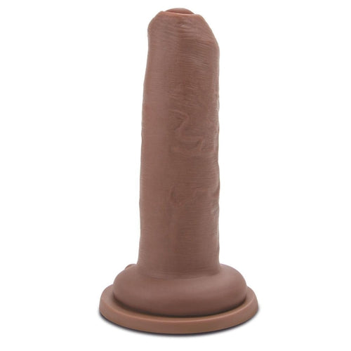 Me You Us Uncut Ultra Cock 6 Caramel Realistic Dildo