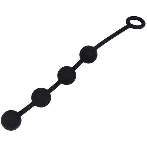 Nexus - Excite Medium Silicone Anal Beads Black