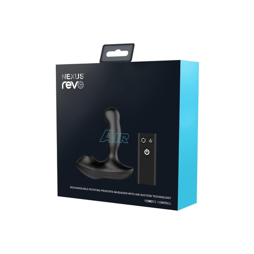 Nexus Revo Air Waterproof Remote Control Rotating Prostate Massager With Suction