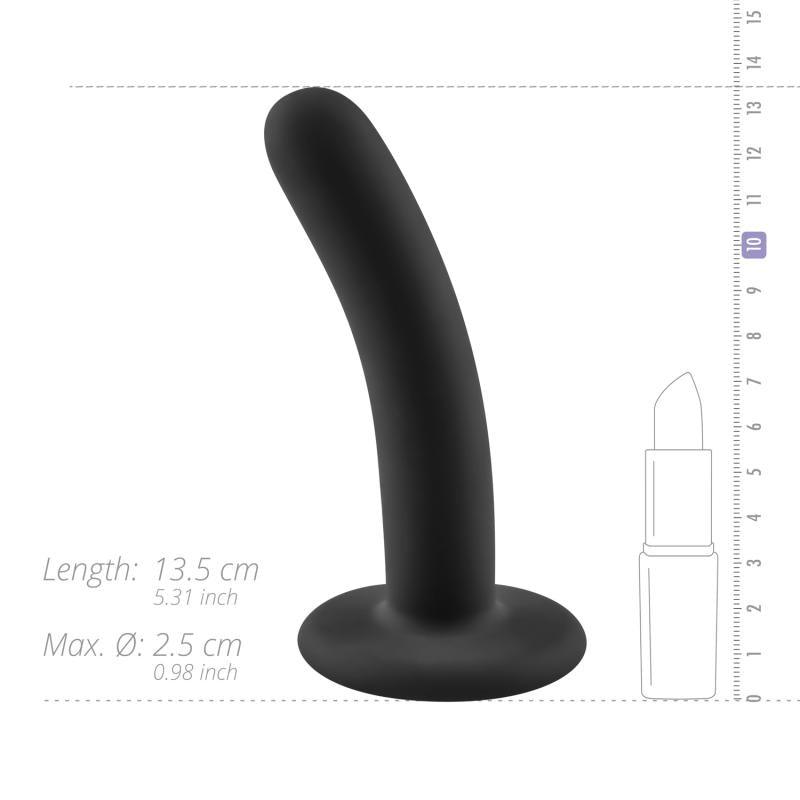 No-Parts - Logan Dildo 13.5 cm - Black