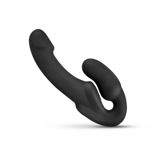 No-Parts Morgan Strapless Strap-On Dildo 22cm Black