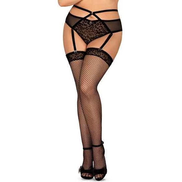 Obsessive - Jagueria Stockings 4XL/5XL