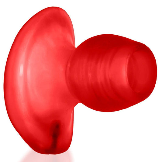 Oxballs Glowhole-2 Hollow Buttplug W/ Led Insert Red Morph Large