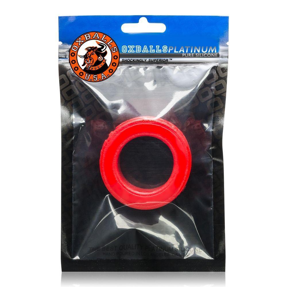 Oxballs Pig Ring Red