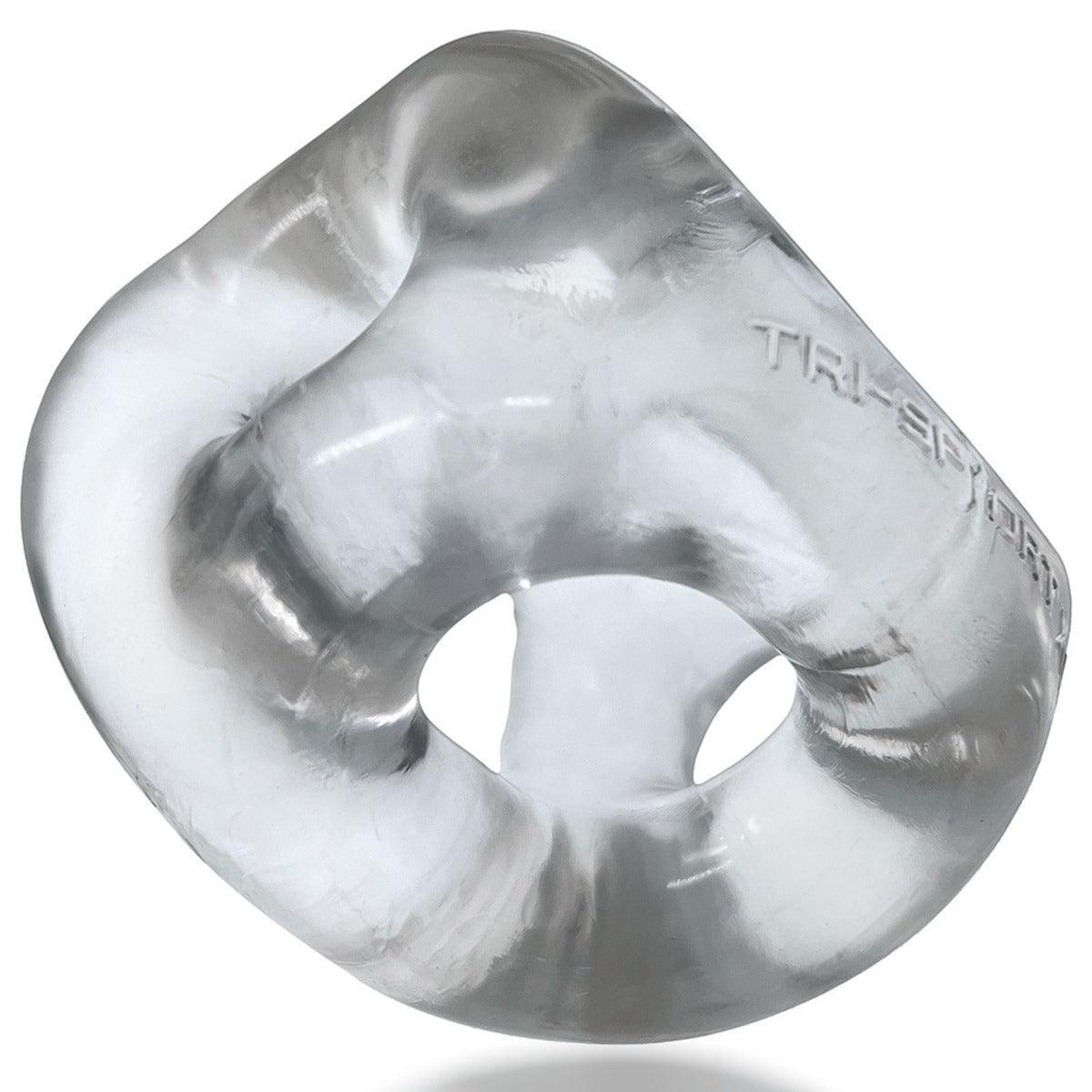 Oxballs Tri-Sport Xl Thicker 3-Ring Sling Clear