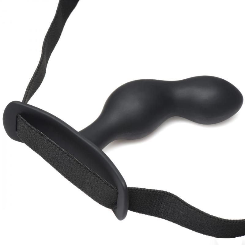 P-Spot Plugger Anal Plug with Harness & Remote Control