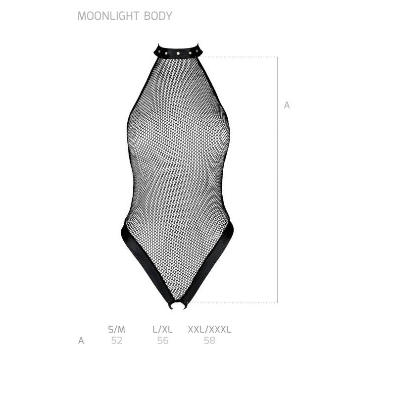 Body Moonlight with open crotch - Black