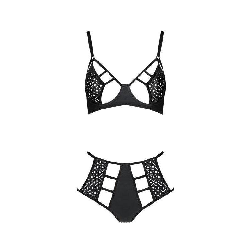 Tasmina Bra Set - Black