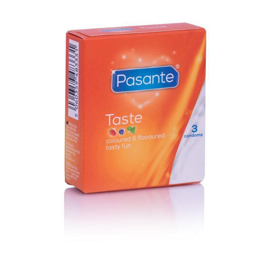 Pasante Taste Condoms - 3 pieces