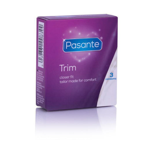 Pasante Trim Condoms - 3 pieces