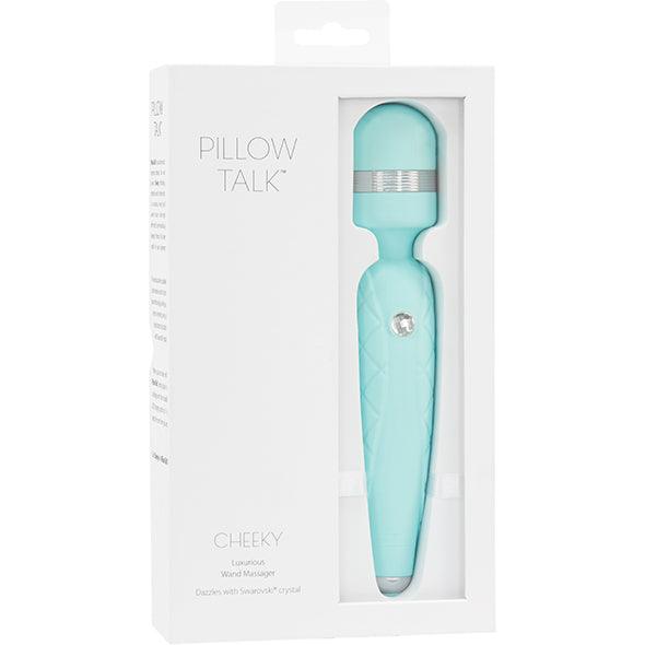 Pillow Talk - Cheeky Wand Massager Teal