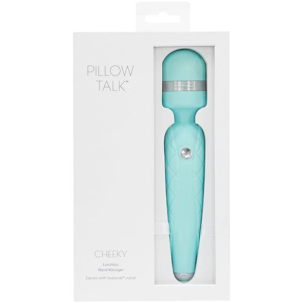 Pillow Talk - Cheeky Wand Massager Teal