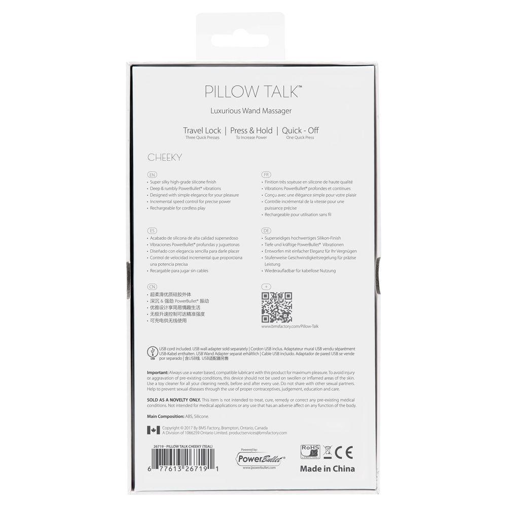 Pillow Talk Cheeky Wand Pillow Talk Teal