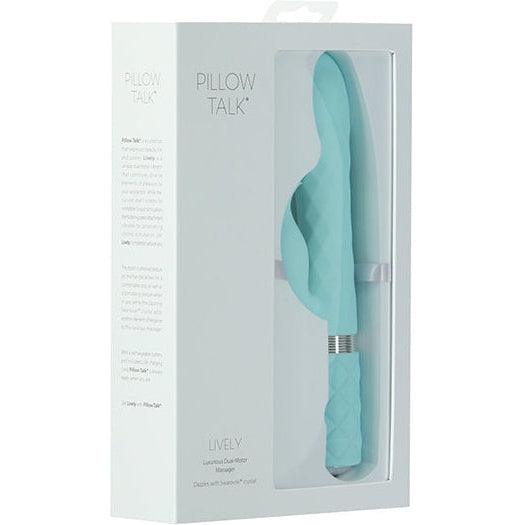 Pillow Talk - Lively Rabbit Vibrator Teal