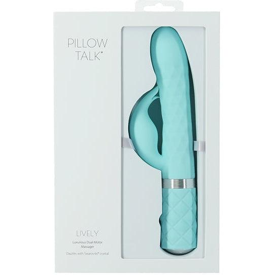 Pillow Talk - Lively Rabbit Vibrator Teal