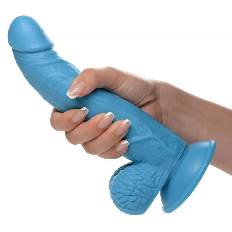 Poppin Dildo 19 cm - Blue