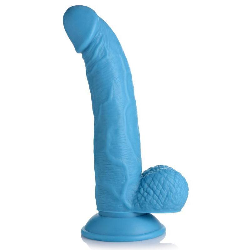 Poppin Dildo 19 cm - Blue