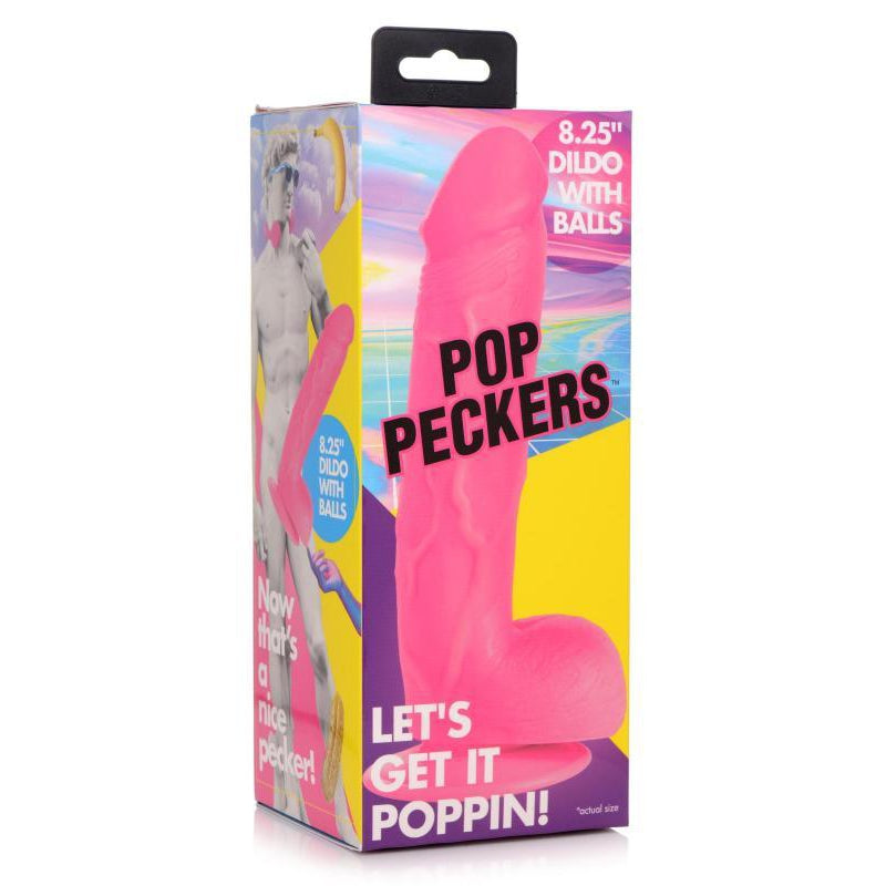 Poppin Dildo 20 cm - Pink