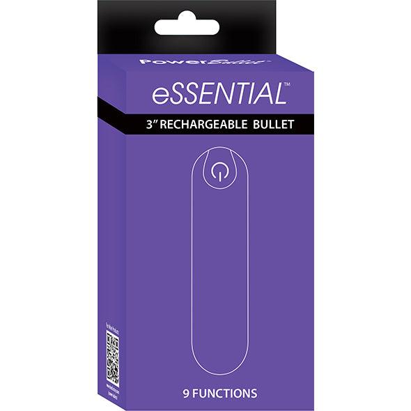 PowerBullet - Essential Power Bullet Vibrator with Case 9 Functions Purple