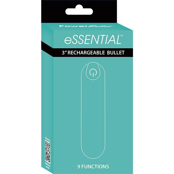 PowerBullet - Essential Power Bullet Vibrator with Case 9 Functions Teal