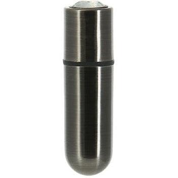 PowerBullet - First Class Mini Bulllet with Crystal 9 Function Gun Metal