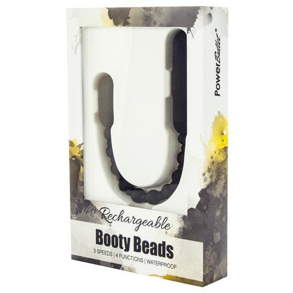 PowerBullet - Rechargeable Booty Beads Black