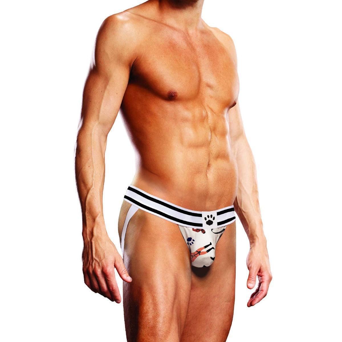 Prowler Leather Pride Jock Medium