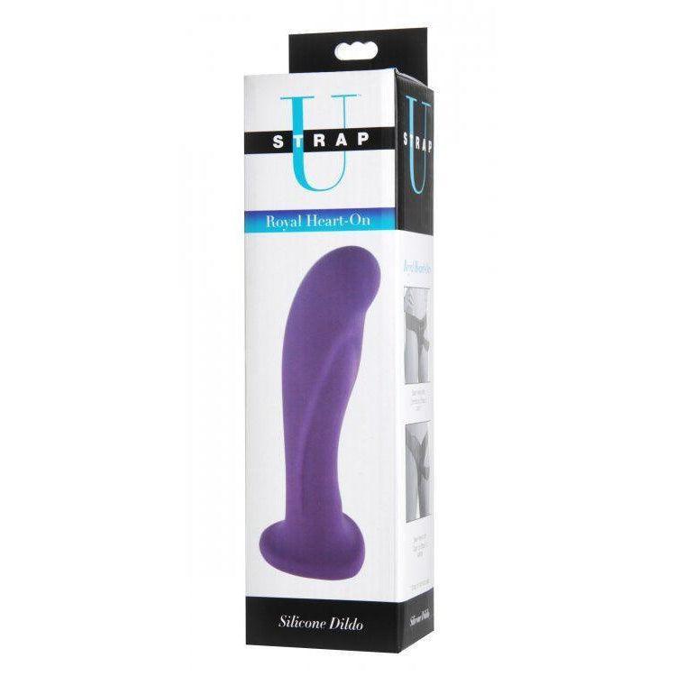 Royal Heart-On Silicone Dildo