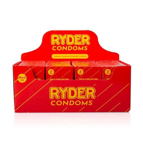 Ryder Condooms - 24 x 3 Pcs.