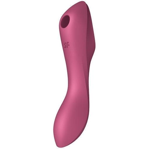 Satisfyer - Curvy Trinity 3 Insertable Air Pulse Vibrator Red