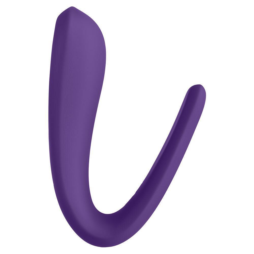 Satisfyer Double Classic Couples Vibrator Purple