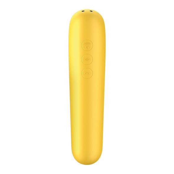 Satisfyer - Dual Love Air Pulse Vibrator Yellow