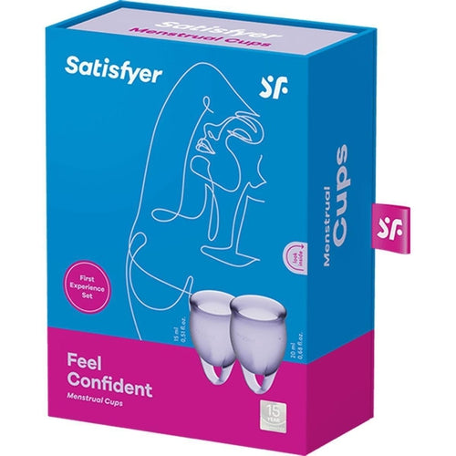 Satisfyer Feel confident Menstrual Cup Lilac