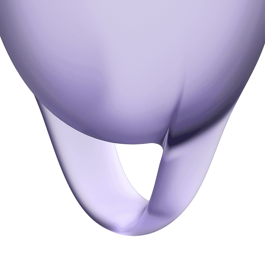 Satisfyer Feel confident Menstrual Cup Lilac