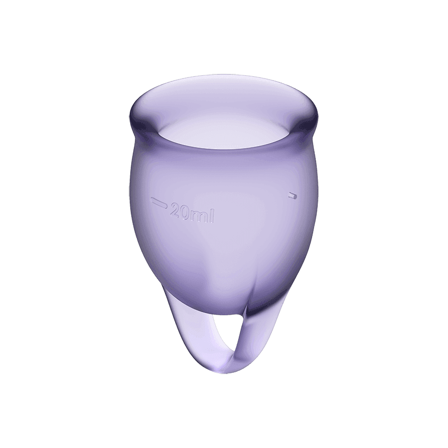 Satisfyer Feel confident Menstrual Cup Lilac