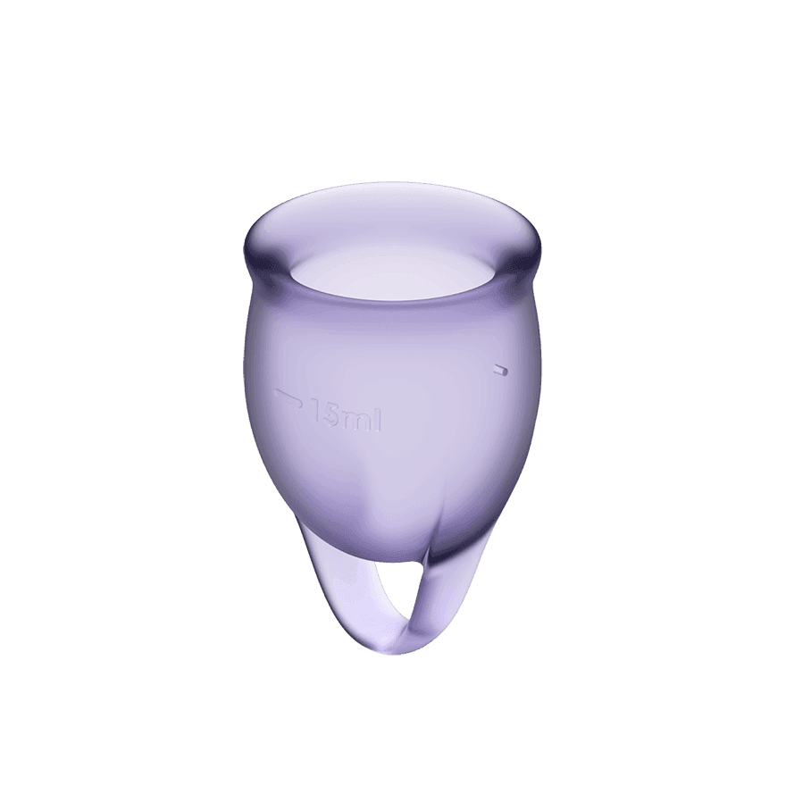 Satisfyer Feel confident Menstrual Cup Lilac