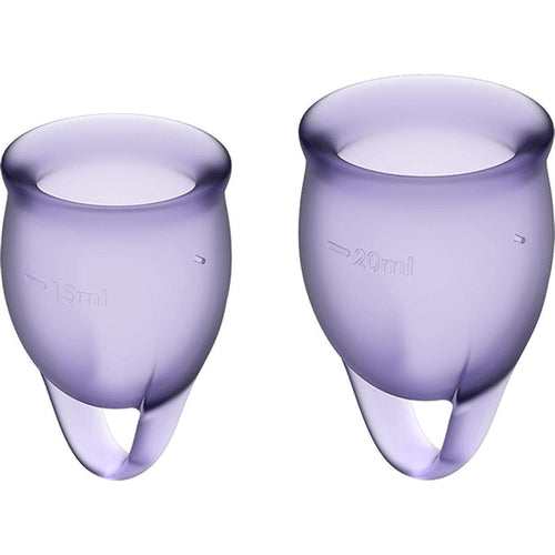 Satisfyer Feel confident Menstrual Cup Lilac